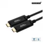 Microconnect MC-USB3.1C15OP USB kabelis USB 3.2 Gen 2 (3.1 Gen 2) 15 m USB C Melns