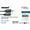 Microconnect MC-USB3.2CA5OP USB kabelis USB 3.2 Gen 2 (3.1 Gen 2) 5 m USB A USB C Melns