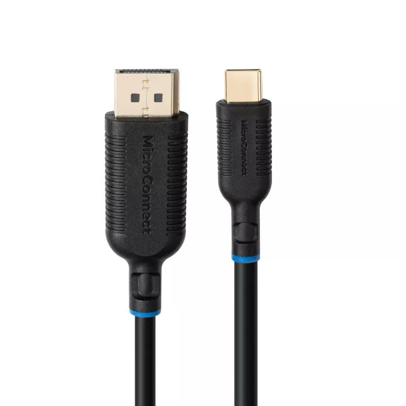 Microconnect MC-USBCDP1 video kabeļa adapteris 1 m USB Type-C DisplayPort Melns
