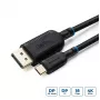 Microconnect MC-USBCDP2 video kabeļa adapteris 2 m USB Type-C DisplayPort Melns