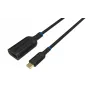 Video kabeļa adapteris Microconnect MC-USBCDP-A 0,2 m USB Type-C uz DisplayPort, melns