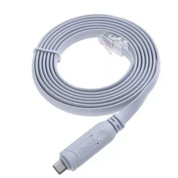 Microconnect MC-USBCETHM USB kabelis 1.8 m USB A RJ-45 melns