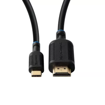 Microconnect MC-USBCHDMI05 video kabeļa adapteris 0.5 m HDMI Type A (Standard) melns