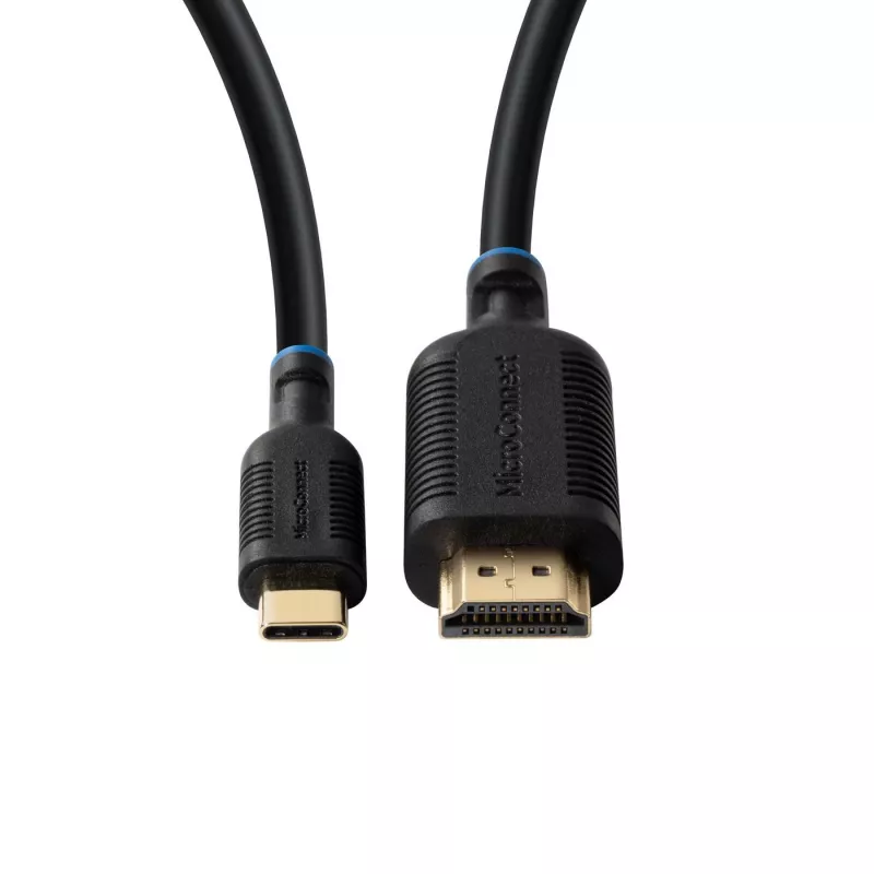 Microconnect MC-USBCHDMI05 video kabeļa adapteris 0.5 m HDMI Type A (Standard) melns