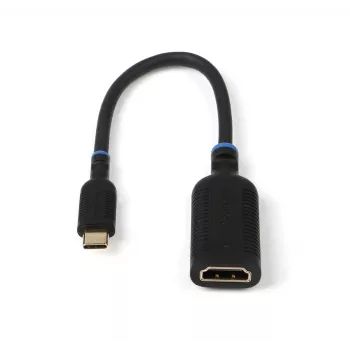 Microconnect MC-USBCHDMI-A video kabeļa adapteris 0,2 m USB C HDMI Melns