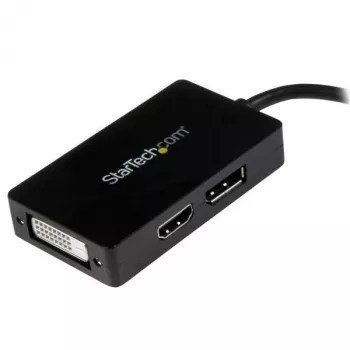 StarTech.com Travel A/V adapteris: 3-in-1 Mini DisplayPort uz DisplayPort, DVI vai HDMI pārveidotājs