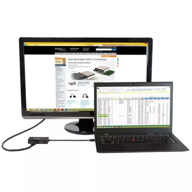 StarTech.com Travel A/V adapteris: 3-in-1 Mini DisplayPort uz DisplayPort, DVI vai HDMI pārveidotājs