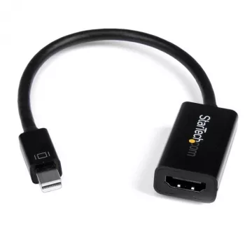 StarTech.com Mini DisplayPort uz HDMI adapteris - aktīvs mDP uz HDMI video pārveidotājs - 4K 30Hz - Mini DP vai Thunderbolt 1/2 Mac/PC uz HDMI monitoru/TV/displeju - mDP 1.2 uz HDMI adaptera pārveidotājs