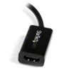 StarTech.com Mini DisplayPort uz HDMI adapteris - aktīvs mDP uz HDMI video pārveidotājs - 4K 30Hz - Mini DP vai Thunderbolt 1/2 Mac/PC uz HDMI monitoru/TV/displeju - mDP 1.2 uz HDMI adaptera pārveidotājs