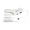 StarTech.com ceļojumu A/V adapteris: 3-in-1 Mini DisplayPort uz VGA DVI vai HDMI pārveidotājs - Balts