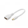 Microconnect MDPDP DisplayPort kabelis 0,15 m Mini DisplayPort Balts