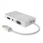 Microconnect MDPDVIHDMIVGAAA klēpjdatora dokstacija/portu replikators, balta