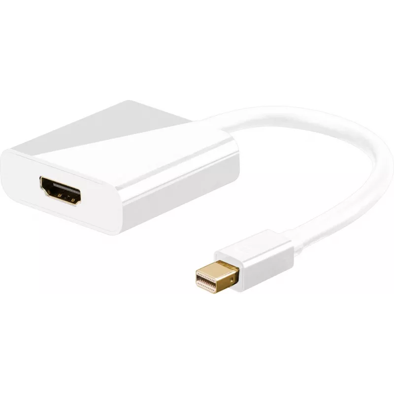 Microconnect MDPHDMI video kabeļa adapteris 0.15 m Mini DisplayPort HDMI Balts