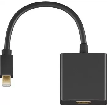 Microconnect MDPHDMIB video kabeļa adapteris 0,15 m Mini DisplayPort HDMI Type A (Standard) Melns