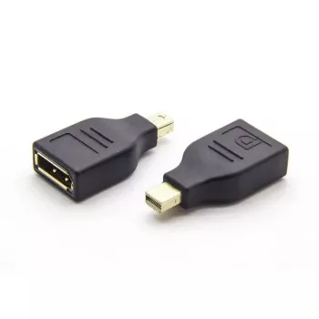 Microconnect MDPMDPF savienotāju adapteris Mini DisplayPort uz DisplayPort melns