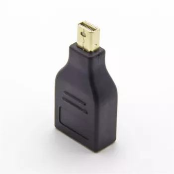 Microconnect MDPMDPF savienotāju adapteris Mini DisplayPort uz DisplayPort melns