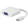 Microconnect MDPVGA2 video kabeļa adapteris 0,2 m Mini DisplayPort uz VGA (D-Sub) balts