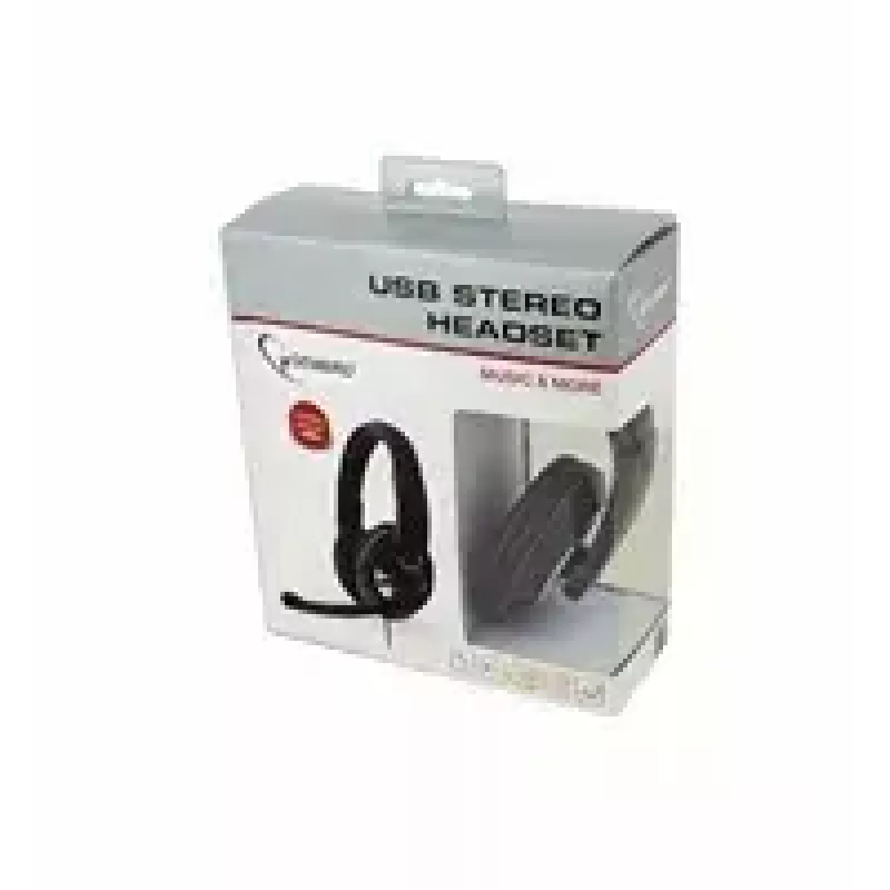 Austiņas Gembird MHS-U-001 USB vadu austiņas
