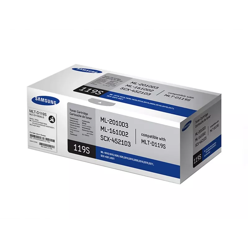 Samsung MLT-D119S tonera kasetne 1 gab. Oriģināls Melns