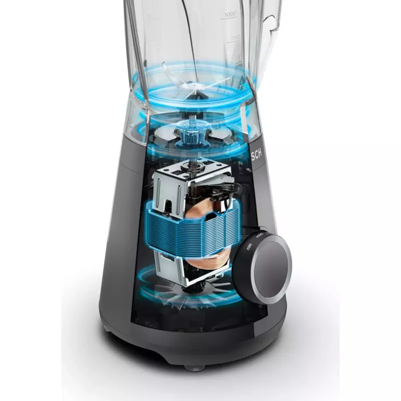 Galda blenderis Bosch Serie 4 MMB6141B — 1200 W, 1,5 l Tritan bļoda, 2 ātrumu pakāpes, ledus smalcināšana, melns