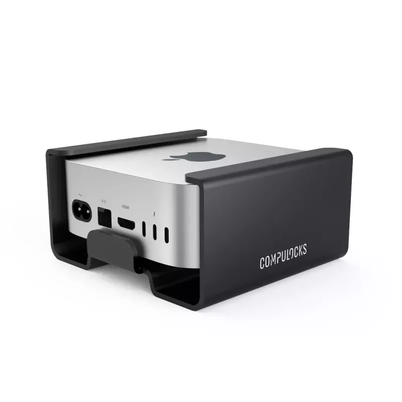 Compulocks Mac mini M4 2024 drošs stiprinājums ar slēdzenes galvu, melns