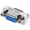 Microconnect MOD9F9F kabeļu savienotāju adapteris DB9 Zils