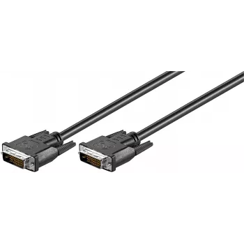 Microconnect MONCC5 DVI kabelis 5 m DVI-D DVI-D (DL) Melns