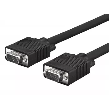 Microconnect MONGG15B VGA kabelis 15 m VGA (D-Sub) melns
