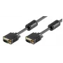 Microconnect MONGG2FB VGA kabelis 2 m VGA (D-Sub) melns