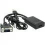 Microconnect MONGGHDMI video kabeļa adapteris 0,3 m HDMI Type A (Standard) VGA (D-Sub) Melns