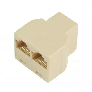 Microconnect MPK302 tīkla sadalītājs bēšā krāsā
