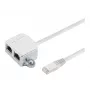 Microconnect MPK418 tīkla kabelis melns 0,15 m Cat5e F/UTP (FTP)