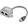 Microconnect MPK420 tīkla kabelis Pelēks 0,2 m Cat5e F/UTP (FTP)