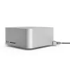 Compulocks Mac Studio Ledge Lock adapteris atslēdzams kabeļslēgs sudraba krāsā