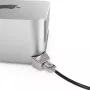 Compulocks Mac Studio Ledge Lock adapteris atslēdzams kabeļslēgs sudraba krāsā
