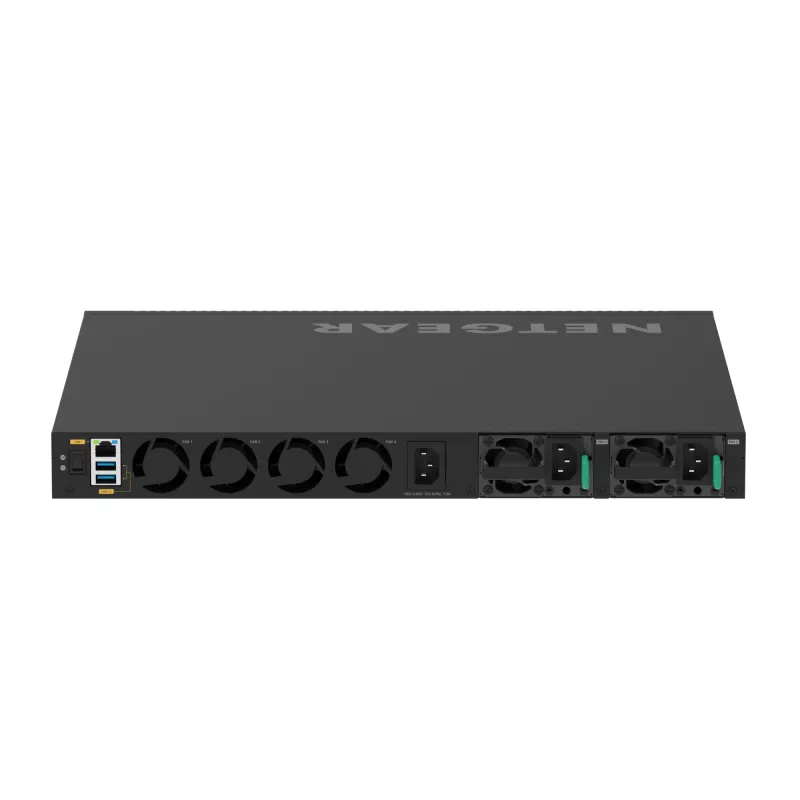 NETGEAR M4350-44M4X4V pārvaldāms L3 2.5G Ethernet (100/1000/2500) Power over Ethernet (PoE) 1U melns