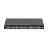 NETGEAR M4350-44M4X4V pārvaldāms L3 2.5G Ethernet (100/1000/2500) Power over Ethernet (PoE) 1U melns