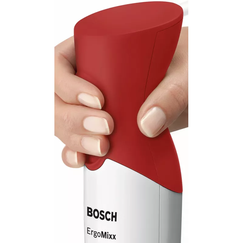 Bosch MSM64010 blenderis Iegremdējamais blenderis 450 W Sarkans, Balts