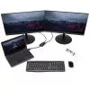 StarTech.com 2 portu vairāku monitoru adapteris - Mini DisplayPort uz 2x DisplayPort MST centrmezgls - Dual 4K 30Hz - video sadalītājs paplašinātai darbvirsmas režīmam tikai Windows datoros - mDP 1.2 uz 2x DP