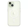 Aizsargapvalks iPhone 15, Apple, MagSafe, caurspīdīgs, PC, 6,1 collai