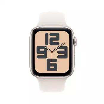 Viedpulkstenis Apple Watch SE GPS + Cellular 44mm Starlight Aluminium Case Beige