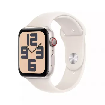 Viedpulkstenis Apple Watch SE GPS + Cellular 44mm Starlight Aluminium Case Beige