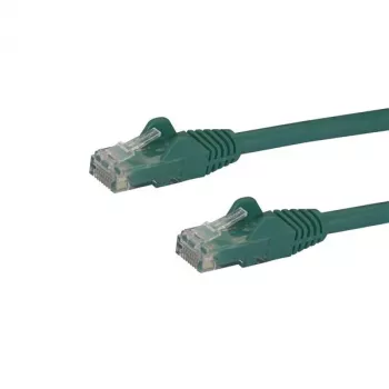 StarTech.com 10m CAT6 Ethernet kabelis - Zaļš CAT 6 Gigabit Ethernet vads - 250MHz 100W PoE RJ45 UTP tīkla/plākstera vads ar aizsardzību pret aizķeršanos un stiepes samazināšanu, individuāli testēts