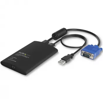 StarTech.com USB Crash Cart Adapter ar datu pārsūtīšanu un video uztveršanu | Pārnēsājama KVM konsole | VGA video | 1920 x 1200 60 Hz | Kabeļi iekļauti