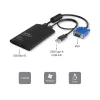 StarTech.com USB Crash Cart Adapter ar datu pārsūtīšanu un video uztveršanu | Pārnēsājama KVM konsole | VGA video | 1920 x 1200 60 Hz | Kabeļi iekļauti