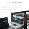 StarTech.com USB Crash Cart Adapter ar datu pārsūtīšanu un video uztveršanu | Pārnēsājama KVM konsole | VGA video | 1920 x 1200 60 Hz | Kabeļi iekļauti