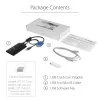 StarTech.com USB Crash Cart Adapter ar datu pārsūtīšanu un video uztveršanu | Pārnēsājama KVM konsole | VGA video | 1920 x 1200 60 Hz | Kabeļi iekļauti