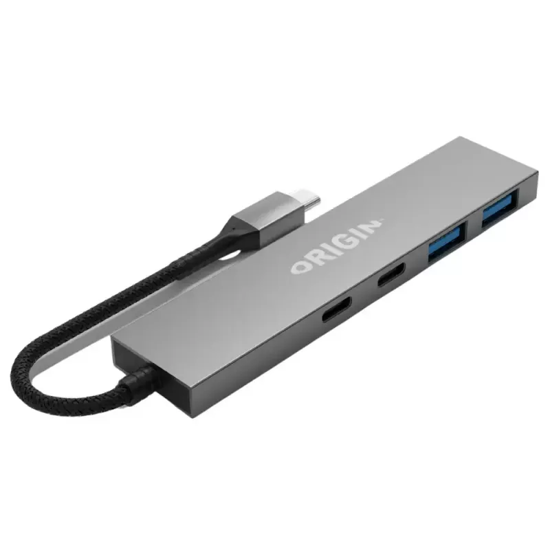 Origin Storage dokstacija - 2x USB 3.2 porti un 2x USB-C porti