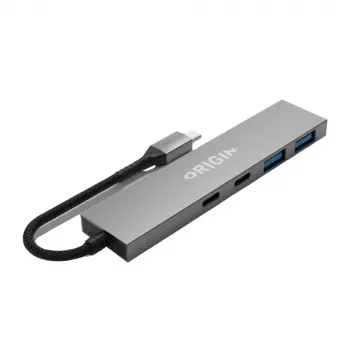 Origin Storage dokstacija - 2x USB 3.2 porti un 2x USB-C porti