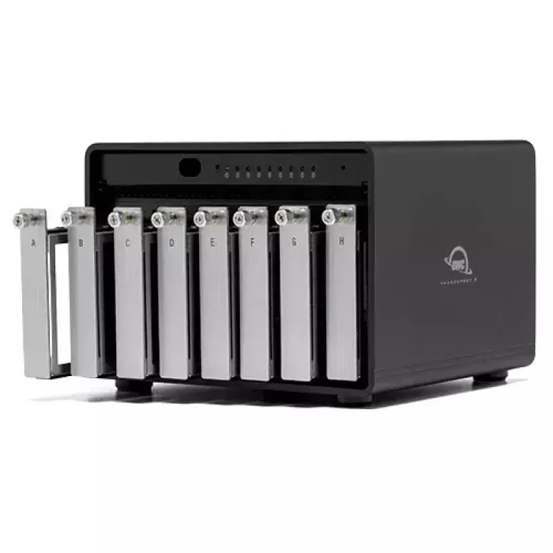 Disk Array OWC ThunderBay 8 0 TB Tower Melns